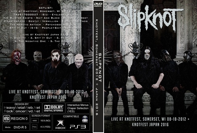 SLIPKNOT - Live At Knotfest Somerset 2012 + Knotfest Japan 2016.jpg